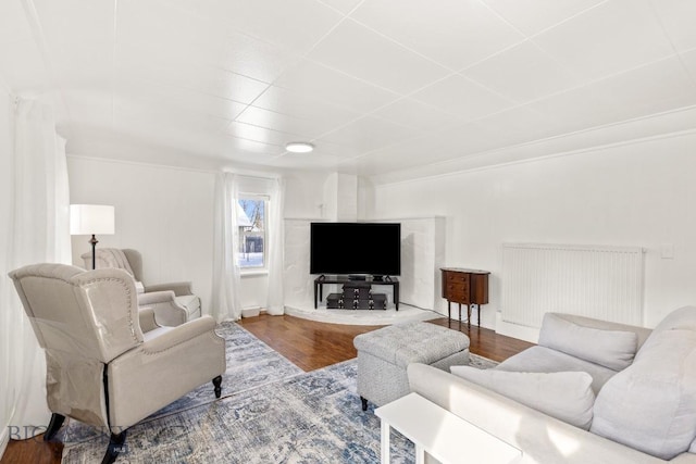 12977 Cottonwood Rd, Bozeman, MT 59718 - living area featuring wood finished floors