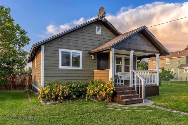 12977 Cottonwood Rd, Bozeman, MT 59718 - bungalow featuring a porch