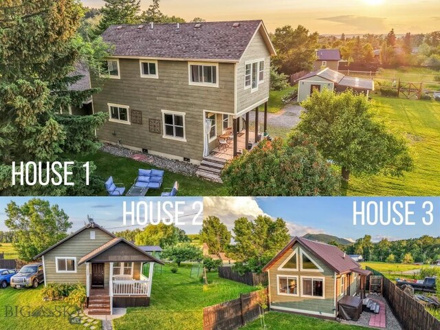12977 Cottonwood Rd, Bozeman, MT 59718 - view of a document with a collage of images