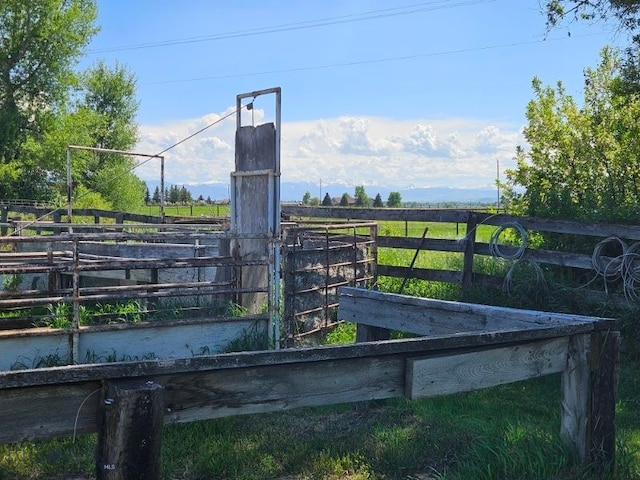exterior view of an exterior structure