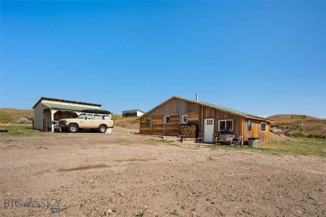 73 W Baker Ln S, Twin Bridges, MT 59754 - rear view of house