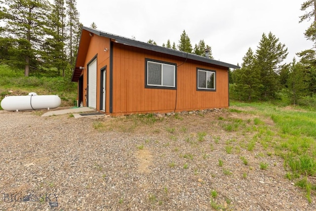 185 Peak, Bozeman, MT 59715 - view of property exterior featuring an outdoor structure