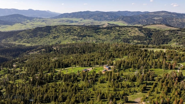 185 Peak, Bozeman, MT 59715 - mountain view featuring a heavily wooded area