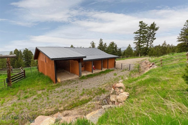 185 Peak, Bozeman, MT 59715 - horse barn with a view of rural / pastoral area