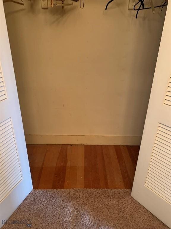 1813 Adams Ave, Butte, MT 59701 - spacious closet featuring wood finished floors