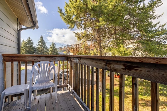 139 Spruce Cone Dr Unit 14, Big Sky, MT 59716 - view of wooden terrace