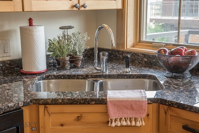 2500 Little Coyote Rd Unit 34, Big Sky, MT 59716 - kitchen view of dark stone counters