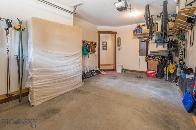 2500 Little Coyote Rd Unit 34, Big Sky, MT 59716 - garage with a garage door opener