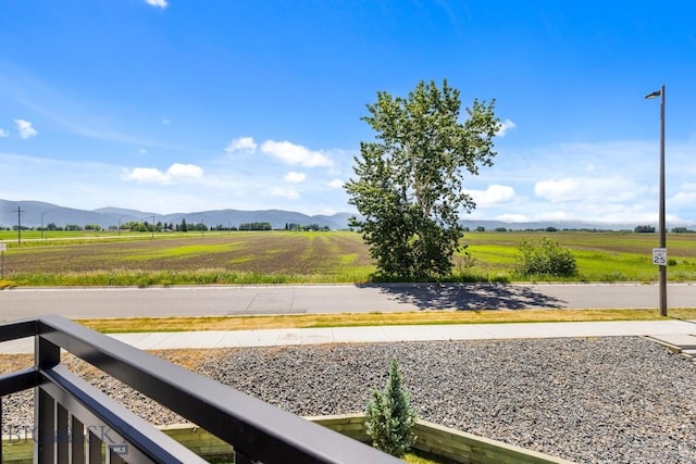 6707 Blackwood Rd Unit C, Bozeman, MT 59715 - view of yard featuring a mountain view and a view of rural / pastoral area