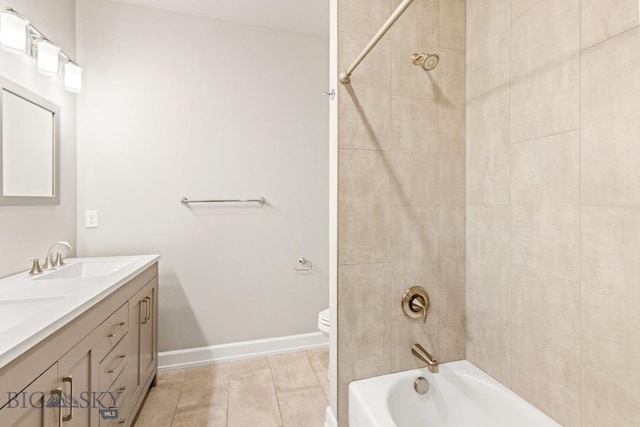 6707 Blackwood Rd Unit C, Bozeman, MT 59715 - bathroom with double vanity and bathing tub / shower combination