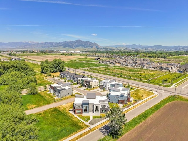 6707 Blackwood Rd Unit C, Bozeman, MT 59715 - aerial view of residential area featuring a mountain backdrop
