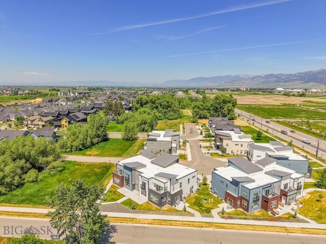 6707 Blackwood Rd Unit C, Bozeman, MT 59715 - aerial view of residential area with a mountain backdrop