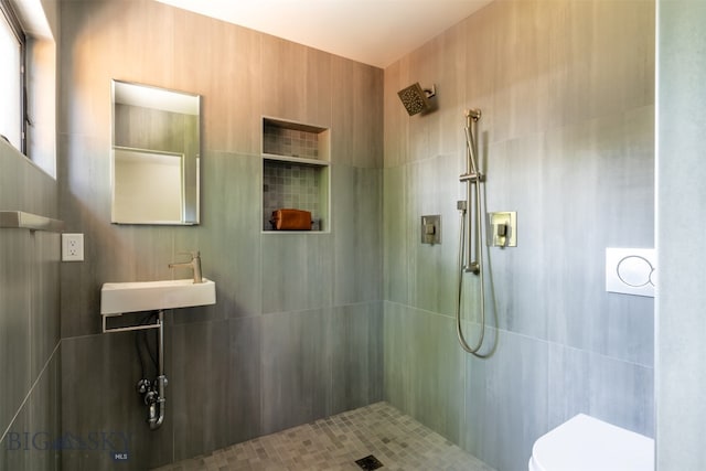 1206 N Cedarview Dr, Bozeman, MT 59715 - full bathroom featuring tiled shower