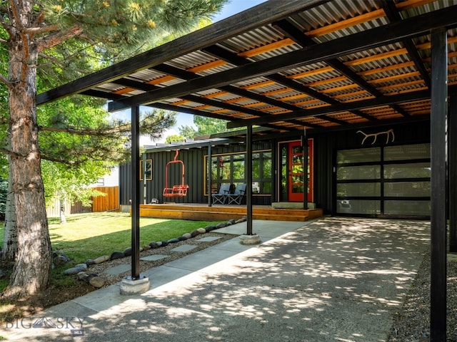 1206 N Cedarview Dr, Bozeman, MT 59715 - view of patio / terrace