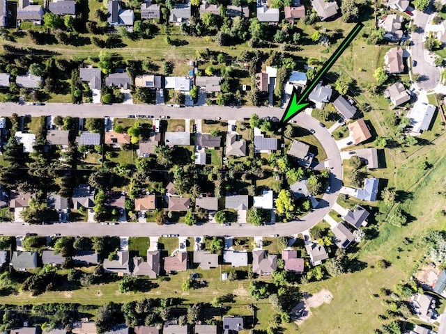 1206 N Cedarview Dr, Bozeman, MT 59715 - aerial overview of property's location featuring nearby suburban area