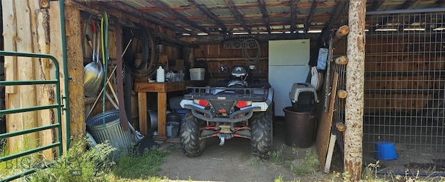 950 White Creek Ln, Polaris, MT 59746 - view of garage
