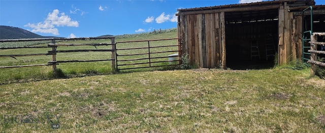 950 White Creek Ln, Polaris, MT 59746 - view of yard featuring an outdoor structure