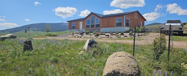 950 White Creek Ln, Polaris, MT 59746 - view of property exterior featuring a mountain view