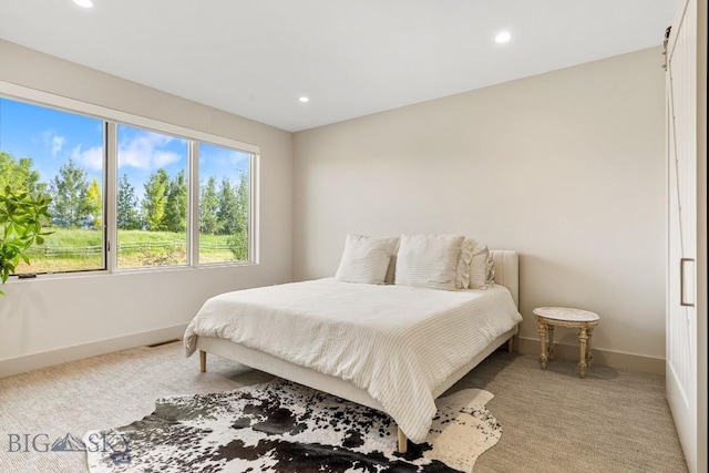 20 Caymus Ln Unit D, Bozeman, MT 59718 - bedroom featuring light colored carpet and recessed lighting