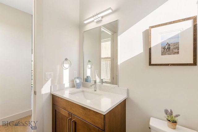 20 Caymus Ln Unit D, Bozeman, MT 59718 - bathroom featuring vanity and toilet