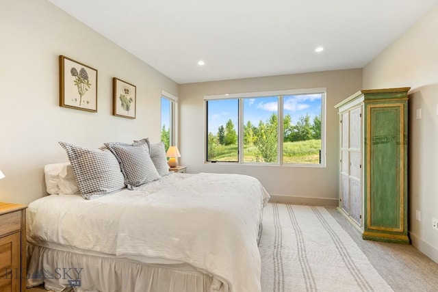 20 Caymus Ln Unit D, Bozeman, MT 59718 - bedroom with light carpet and recessed lighting