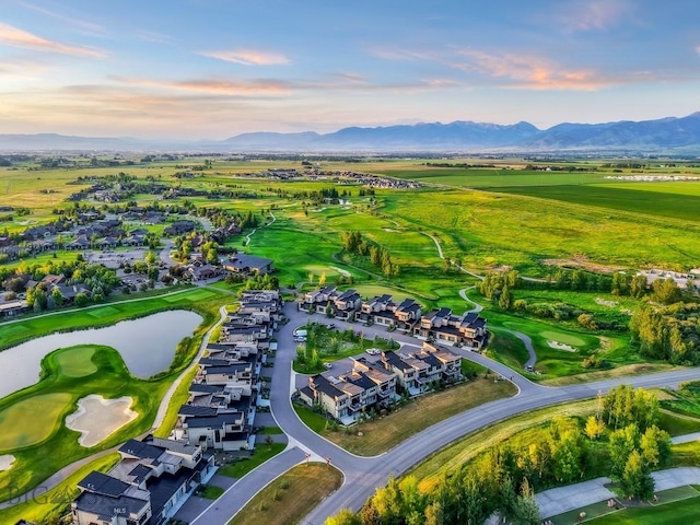 20 Caymus Ln Unit D, Bozeman, MT 59718 - view of property location with a water and mountain view and a golf club