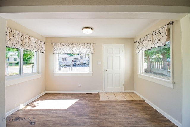 1823 Lafayette, Butte, MT 59701 - entryway featuring plenty of natural light and wood finished floors