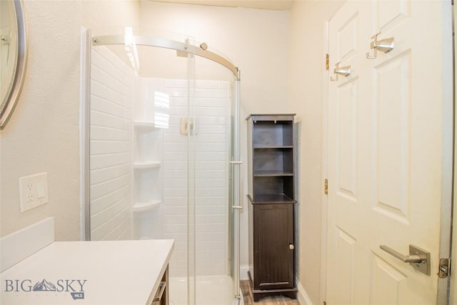 1823 Lafayette, Butte, MT 59701 - full bath with a stall shower and vanity