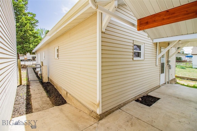 1823 Lafayette, Butte, MT 59701 - view of home's exterior with a patio