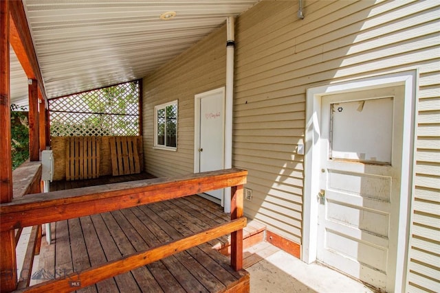 1823 Lafayette, Butte, MT 59701 - view of deck