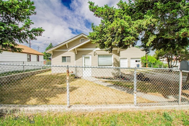 1823 Lafayette, Butte, MT 59701 - view of front of home featuring a garage