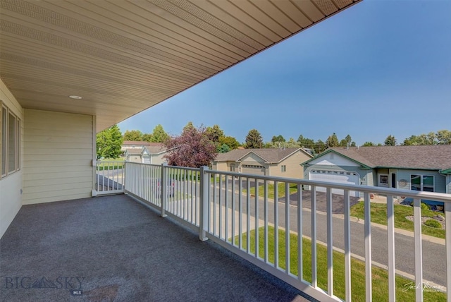 513 Burnham Pl, Helena, MT 59601 - balcony with a residential view
