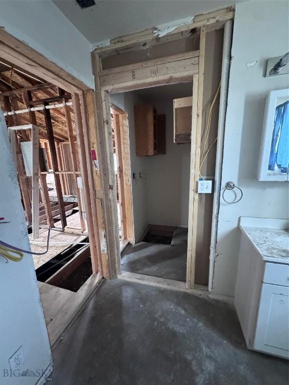 422 S Colorado, Butte, MT 59701 - misc room featuring concrete flooring