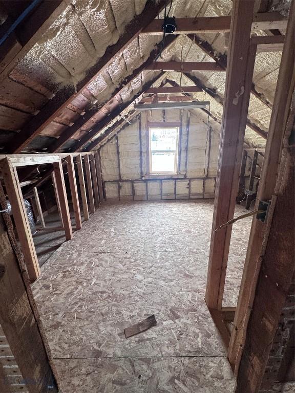422 S Colorado, Butte, MT 59701 - view of unfinished attic
