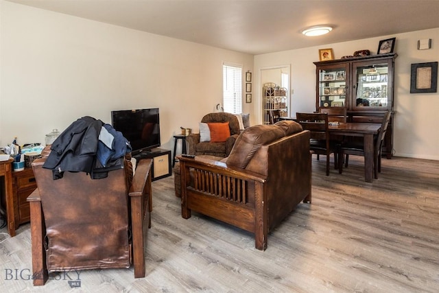 721 W Park Ave, Anaconda, MT 59711 - living area with light wood-type flooring and baseboards