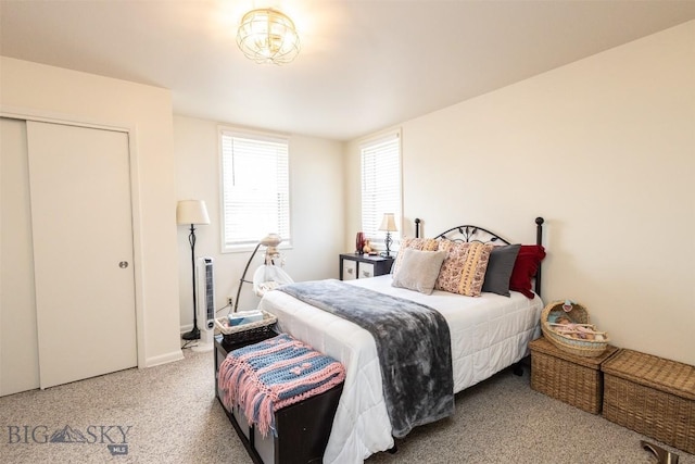 721 W Park Ave, Anaconda, MT 59711 - bedroom with a closet and carpet flooring