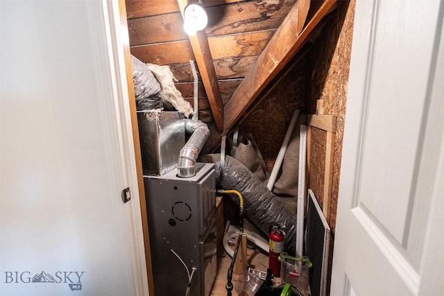721 W Park Ave, Anaconda, MT 59711 - view of unfinished attic