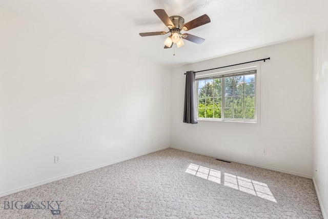 605 Prairie Ave, Bozeman, MT 59718 - empty room featuring carpet flooring and a ceiling fan