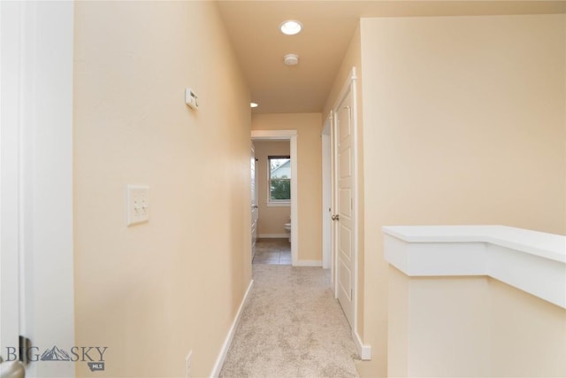 56 Koch Peak Ct, Bozeman, MT 59718 - corridor with carpet and recessed lighting