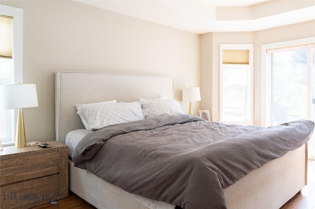 911 N Aster, Bozeman, MT 59718 - bedroom featuring dark wood-style flooring