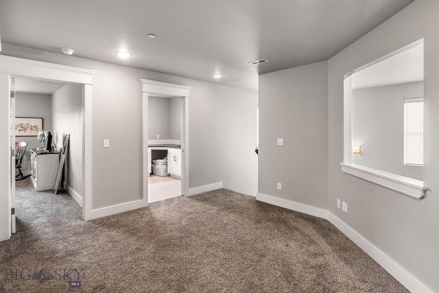 85 Riparian Way, Bozeman, MT 59718 - carpeted spare room with a smoke detector and recessed lighting
