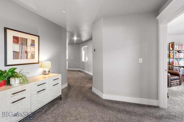 85 Riparian Way, Bozeman, MT 59718 - hall featuring dark colored carpet and baseboards