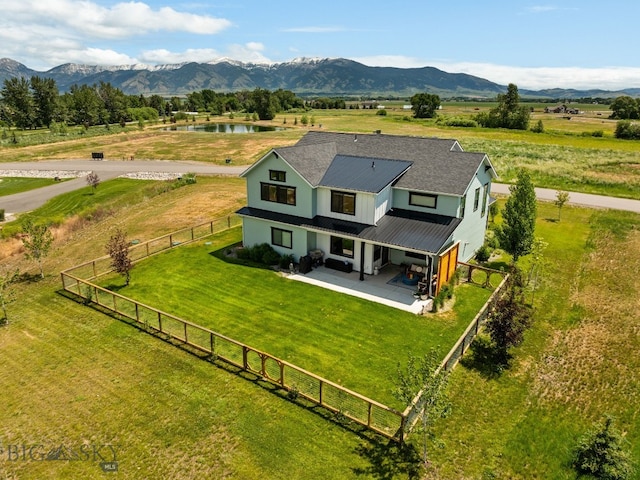 85 Riparian Way, Bozeman, MT 59718 - view of rural area featuring a water and mountain view and a pastoral area