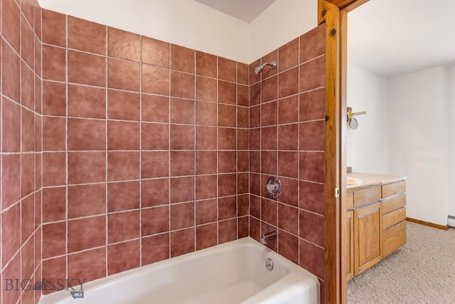 2 Eight Mile Creek Rd, Ennis, MT 59729 - bathroom featuring shower / bath combination and vanity
