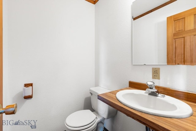 2 Eight Mile Creek Rd, Ennis, MT 59729 - half bathroom with a sink and toilet
