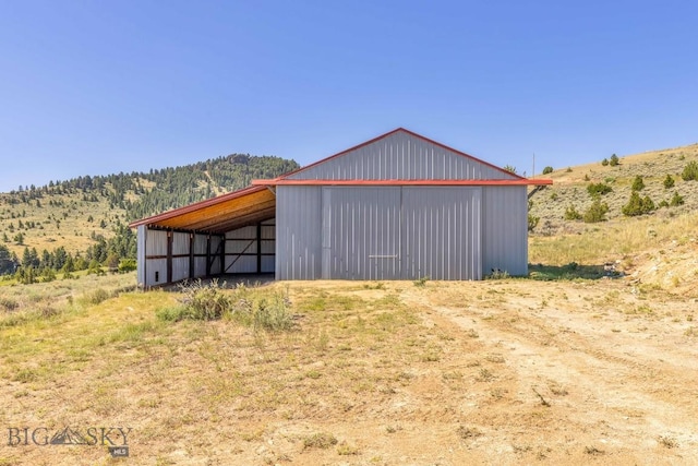 2 Eight Mile Creek Rd, Ennis, MT 59729 - view of pole building featuring driveway