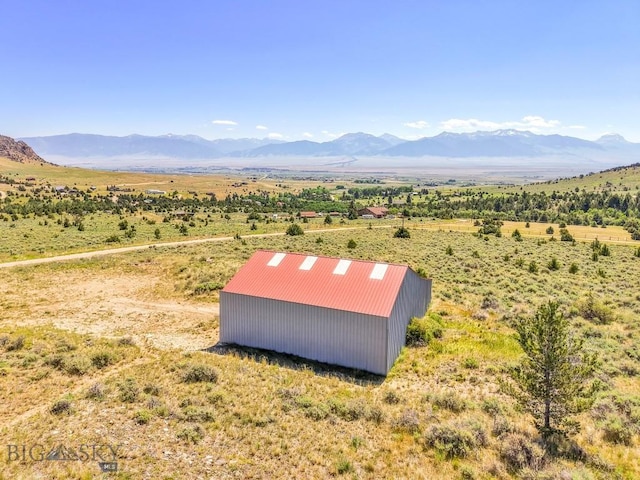 2 Eight Mile Creek Rd, Ennis, MT 59729 - overview of rural landscape with a mountainous background