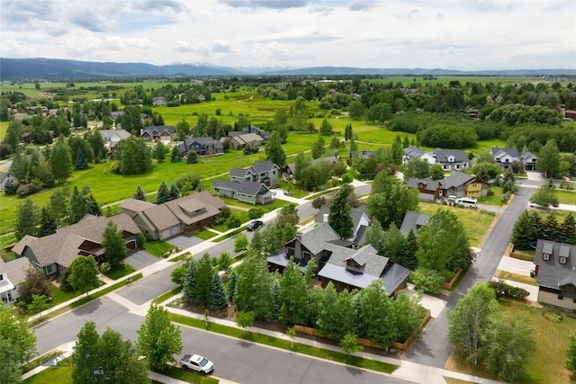 89 W Fieldview St, Bozeman, MT 59715 - aerial perspective of suburban area with a mountain backdrop