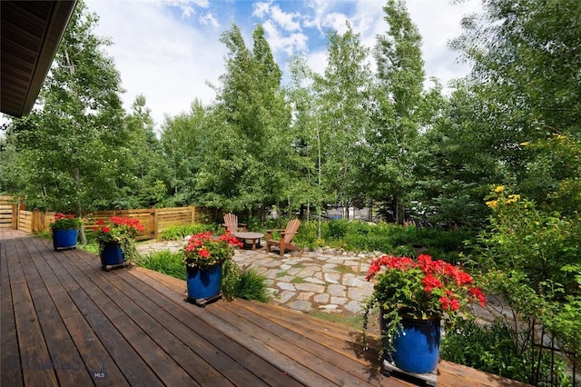 89 W Fieldview St, Bozeman, MT 59715 - wooden terrace with a patio area