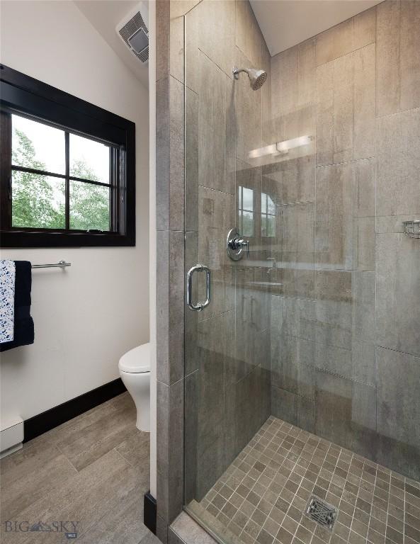 89 W Fieldview St, Bozeman, MT 59715 - full bath featuring a stall shower and toilet